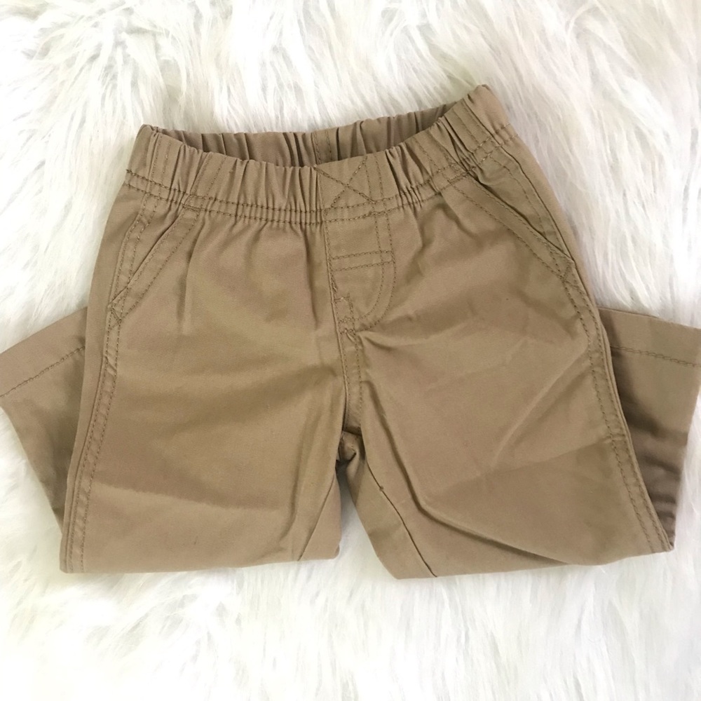 Baby Boy Stretch Uniform Khakis Pants | 9 Months